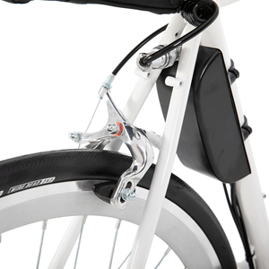 JOYKIE Hiland <span class=keywords><strong>28</strong></span> pollici elettrico ibrido 36V tecnologia digitale telaio in acciaio leggero a velocità singola per il tempo libero quotidiano in bicicletta - Product Image 5