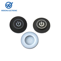 Claviers et Pavés Numériques à Bouton-Poussoir en Caoutchouc Silicone, Touche Tactile Unique
