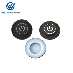 Single Tactile Cap Silicone Rubber Push Button Switch <strong>Keypads</strong> &amp; Keyboards - Product Image 4