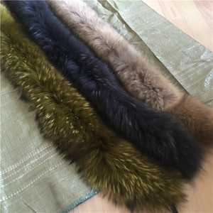 Abrigo de invierno de piel de perro mapache real para mujer al por mayor - Product Image 4