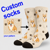 Chaussettes de Costume Amusantes en Coton Colorées et Fantaisie de Haute Qualité pour Hommes
