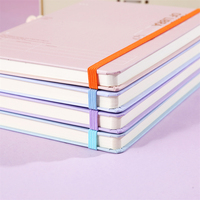 Cuaderno de Tapa Dura Depai A5-6000 con Cierre de Banda Elástica, 100 Hojas, Papel Rayado de 80 g/m², Diseños de Portada Surtidos, para Estudiantes y Oficina