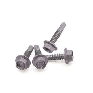 304/410 vis autotaraudeuse ovale hexagonale en acier inoxydable vis <span class=keywords><strong>de</strong></span> queue <span class=keywords><strong>de</strong></span> perceuse autotaraudeuse <span class=keywords><strong>pour</strong></span> <span class=keywords><strong>carrelage</strong></span> en acier <span class=keywords><strong>de</strong></span> couleur enduit d'oxyde noir - Product Image 3