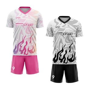 Uniformes de Fútbol Personalizados para Hombre, Equipación de Fútbol Local/Visitante, Sublimación 100% Poliéster, Servicio OEM Rápido, Corte Automatizado - Product Image 1