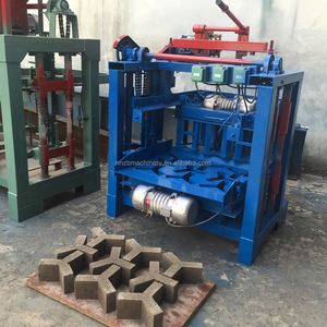 Machine à fabriquer des blocs creux en cendres volantes à petite échelle ZheBang avec moteur à vibrations, fonctionnement automatique, facile à utiliser, puissance de 4,8 kW - Product Image 5