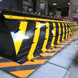 Электрический стальной гидравлический подъемный шлагбаум-заградитель с настраиваемой высотой, дорожный барьер, защита от столкновений с транспортными средствами - Product Image 6