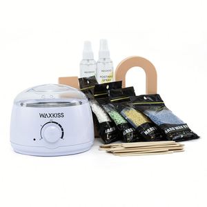 Waxkiss Wholesale 500cc Mini <b>Wax</b> Heater <b>Kit</b> Professional <b>Wax</b> Heater Machine Set Quick-Heating <b>Wax</b> Warmer for Hair <b>Removal</b> - Product Image 1