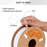 Filament d'imprimante 3D Eryone PLA Pro 1,75 mm, plastique de haute qualité pour des impressions durables