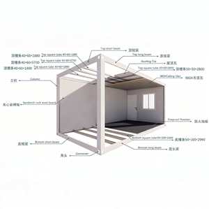 Búnker Subterráneo Desmontable de Acero XH para Refugio en Caso de Tormenta, Casa Prefabricada Lista para Usar con Dormitorio y Oficina en Casa - Product Image 5