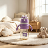 2025 300ml biberon bébé à col large haute capacité anti-colique sans BPA pour les nouveau-nés