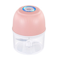 Elektrische Kleine Knoflook Persapparaat Mini Usb Opladen Knoflook Stamper Draagbare Vleesmolen Huis En Keuken Accessoires