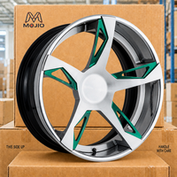 Jantes en alliage d'aluminium forgé monobloc MOJIO personnalisées de luxe, 20 pouces, 6061, légères, haute performance, pour voitures de sport