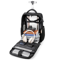 Sac à roulettes portable en tissu Oxford léger et de haute qualité 2025 – Grande capacité, élégant, pour le travail et les voyages