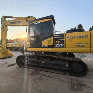Excavatrice PC200-7 Komatsu de haute qualité de 20 tonnes à vendre Excavatrice Komatsu utilisée avec moteur principal et composants de moteur - Product Image 1