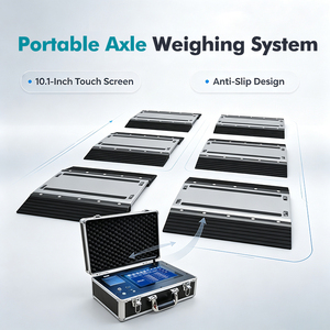 Bilancia Portatile per Assi GPWA08, Capacità 30 Tonnellate, per Rimorchi e Veicoli - Product Image 3