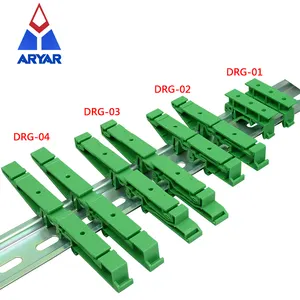 Befestigungs clips und Schrauben für DIN-Schienen