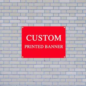 Banderas Colgantes Personalizadas de Poliéster Ecológico de 16X32 Pulgadas/40X80cm, Letreros Personalizados para Interiores y Exteriores, Fiestas de Cumpleaños, Digitales - Product Image 5