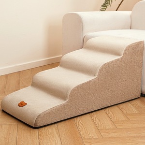 Muebles rectangulares para mascotas, cama de esponja gruesa con escalera, casa plegable para gatos y perros, otras jaulas para mascotas, casas, embalaje de cartón - Product Image 3