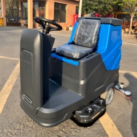 Mesin Pembersih Lantai Elektrik Baru dengan Baterai 24V dan Motor Sikat Penggerak Sendiri untuk Hotel & Gudang