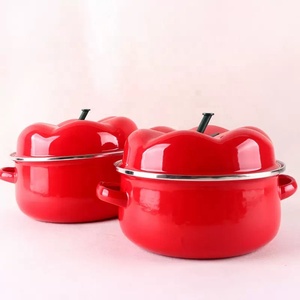 Ensemble de casseroles <span class=keywords><strong>en</strong></span> <span class=keywords><strong>fonte</strong></span> émaillée de <span class=keywords><strong>16</strong></span>-18-20-22-24 <span class=keywords><strong>cm</strong></span> avec deux poignées et couvercle <span class=keywords><strong>en</strong></span> verre trempé, respectueux de l'environnement, OEM - Product Image 6