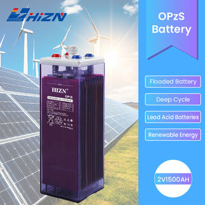 Batería <span class=keywords><strong>Estacionaria</strong></span> Inundada <span class=keywords><strong>OPzS</strong></span> de 2V 1500AH para Respaldo de Telecomunicaciones/Servicios Públicos, Vida Útil de Diseño de Más de 20 Años - Product Image 1