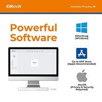 Elitech-Registrador de datos digital para almacenamiento de vacunas, Registrador de temperatura OEM personalizable, refrigerador médico ABS, dispositivo de almacenamiento de vacunas