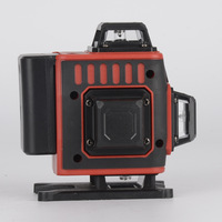 Niveau laser infrarouge haute précision, lumière puissante, ligne fine verte/rouge, 16 lignes, modèle à nivellement automatique