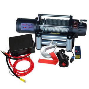 Yüksek kaliteli taşınabilir elektrikli vinç 12v 24v 3000LB 4000LB 6000LB küçük vinç 4x4 - Product Image 6