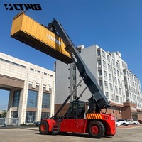 Chine Haute qualité 40 tonnes Port chariot élévateur machines 45ton conteneur atteindre empileur pour conteneurs