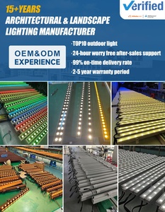 Exterior RGB Aluminum Wall Washer Light IP65 Waterproof Outdoor LED Linear Commercial <strong>Building</strong> Wall Wash <strong>Lighting</strong> Recessed - Product Image 4