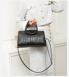 กระเป๋าสะพายพาดลำตัวหรูหราสำหรับผู้หญิงกระเป๋าถือผู้หญิงความจุเยอะกระเป๋าหนังวัวใบใหญ่ - Product Image 4