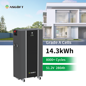 Paquete de Baterías de 15KWh, 51.2V, 15kw, Litio Lifepo4, 280Ah, 314Ah, 16KWh, LFP, 48V, Baterías de Almacenamiento de Energía para Sistemas Solares Domésticos, Puerto CAN - Product Image 1