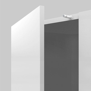 Loquet de porte magnétique à bouton-poussoir pour tiroir d'armoire, design minimaliste, poignée en plastique, quincaillerie invisible intégrée sans poignée - Product Image 1