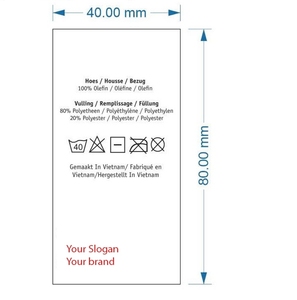 Étiquettes tissées haute précision pour vêtements, badges personnalisés pour couvertures de livres et vêtements, avec bord anti-effilochage, qualité supérieure, vente en gros directe usine - Product Image 1