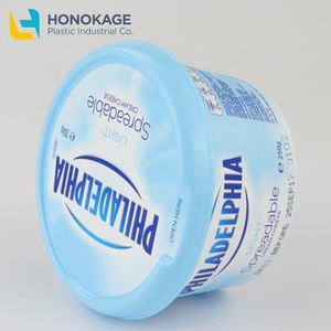 Venta al <span class=keywords><strong>por</strong></span> mayor eco amigable reciclable logotipo personalizado impreso IML de embalaje desechable de 250g <span class=keywords><strong>ronda</strong></span> pp de helado de plástico taza con tapa - Product Image 6