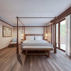 Arredamento di Lusso per Camere d'Albergo a 5 Stelle, Set di Mobili Personalizzati per Camere Hampton Inn - Product Image 1