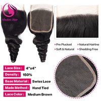 Paquetes de cabello humano de onda suelta, venta al por mayor, extensiones de cabello Remy brasileño, paquetes 9A 10A 12A, tejido de cabello virgen humano