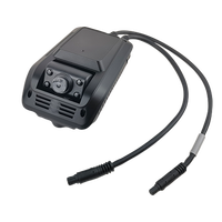 Caméra de tableau de bord à 2 lentilles 1080p 4ch gestion de flotte de taxi voiture dvr véhicule gps 4g mdvr