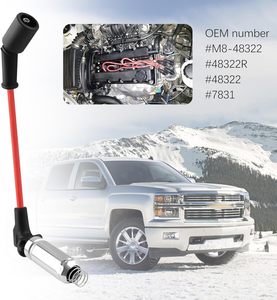 48322R M8-48322ชุดสาย<span class=keywords><strong>หัวเทียน</strong></span>สำหรับ GMC YUKON Sierra Hummer 8ชิ้น10.2มม. H2 Chevrolet Silverado Tahoe - Product Image 5