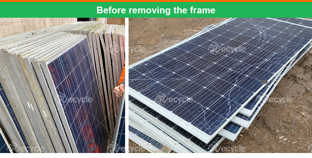 太陽光発電パネル分解装置アルミフレーム分解除去機| Alibaba.com