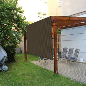 חדש סין יצרני חיצוני hdpe שמש צל צל מפרש ידני רולר תריסים/חלון גשם צל/אנכי סוכך - Product Image 2