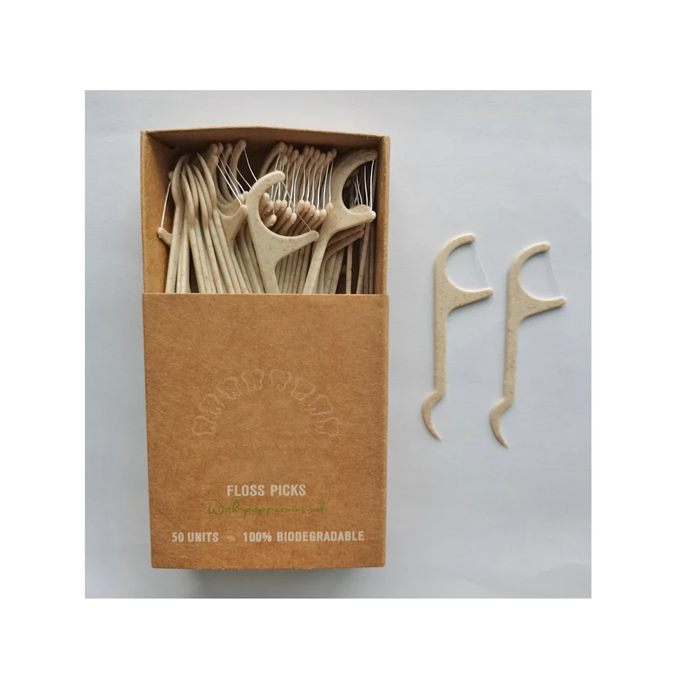 PLA биоразлагаемый Флоссер OEM