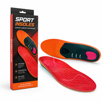 Semelles orthopédiques pour hommes et femmes, semelles de soutien de la voûte plantaire, semelles de chaussures à amorti amélioré, semelles absorbant les chocs pour pieds plats et fasciite plantaire