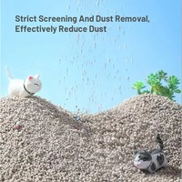 Litière pour chat en granulés de bentonite, écologique, sans poussière, durable, à agglomération rapide, hautement absorbante, anti-odeurs, 10L