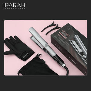 IPARAH P-130 Professional MCH <strong>Electric</strong> 120-250 Hair Straightener <strong>Flat</strong> <strong>Iron</strong> Fast Heat Ceramic Plate LED Portable RV Hotel - Product Image 4