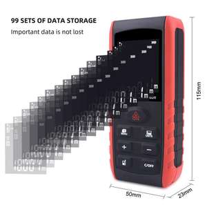 60m 디지털 레이저 거리 측정기 레이저 거리 측정기 자 거리 측정 장치 - Product Image 5