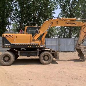 Excavadora de Ruedas Hyundai 150W-9 de Segunda Mano, Precio Económico, Calidad Garantizada, Original de Corea, Excavadora Usada Hyundai 150W-9 en Venta - Product Image 1
