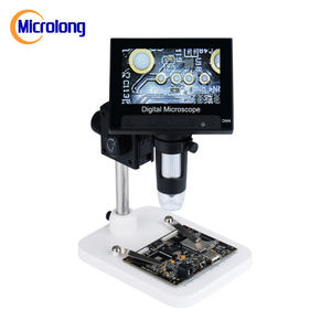 <span class=keywords><strong>Microscope</strong></span> électronique numérique stéréo LCD USB multifonction <span class=keywords><strong>portable</strong></span>, résolution vidéo 720P, éclairage à 8 LED - Product Image 1