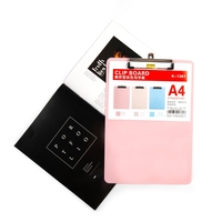 Porte-bloc-notes en plastique pour bureau, école, enseignant, classe, mémo, rangement, presse-papiers, presse-papiers pour infirmières K-1361