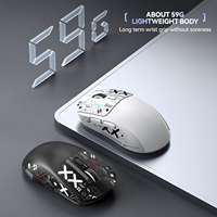 Ratón Inalámbrico T-WOLF X4 BT para Juegos, Ratón Ligero Tri-Modo para Deportes Electrónicos, Ergonómico 6D, 1000HZ, 8000DPI, Carga Tipo C